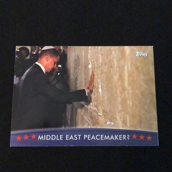DVD with TOPPS COLLECTION OF OBAMA MOMENTS on 7 CARDS in original plastic - Picture 9 of 16